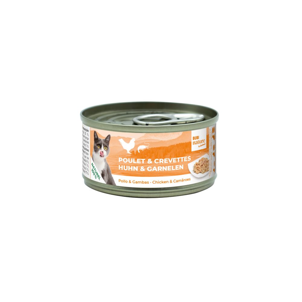 Filets pour chat, au poulet et aux crevettes - 70g