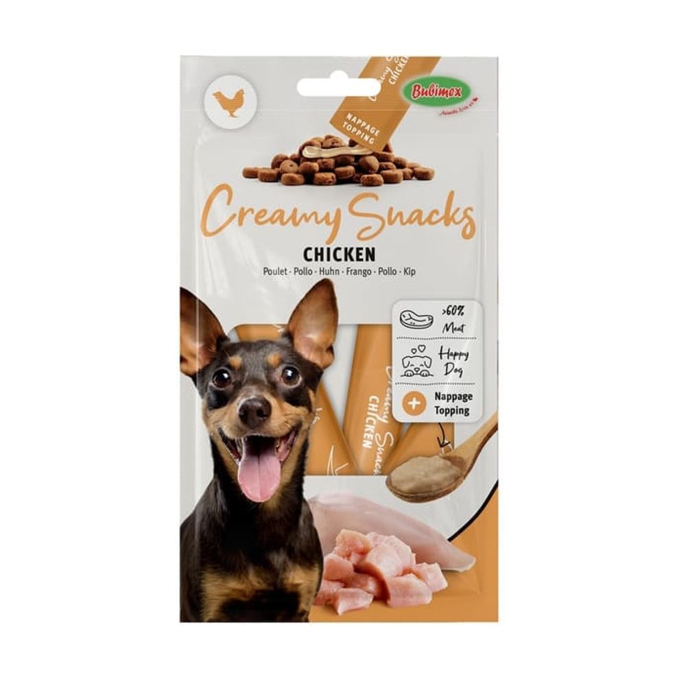 Friandise pour chien, Creamy snacks au poulet x4