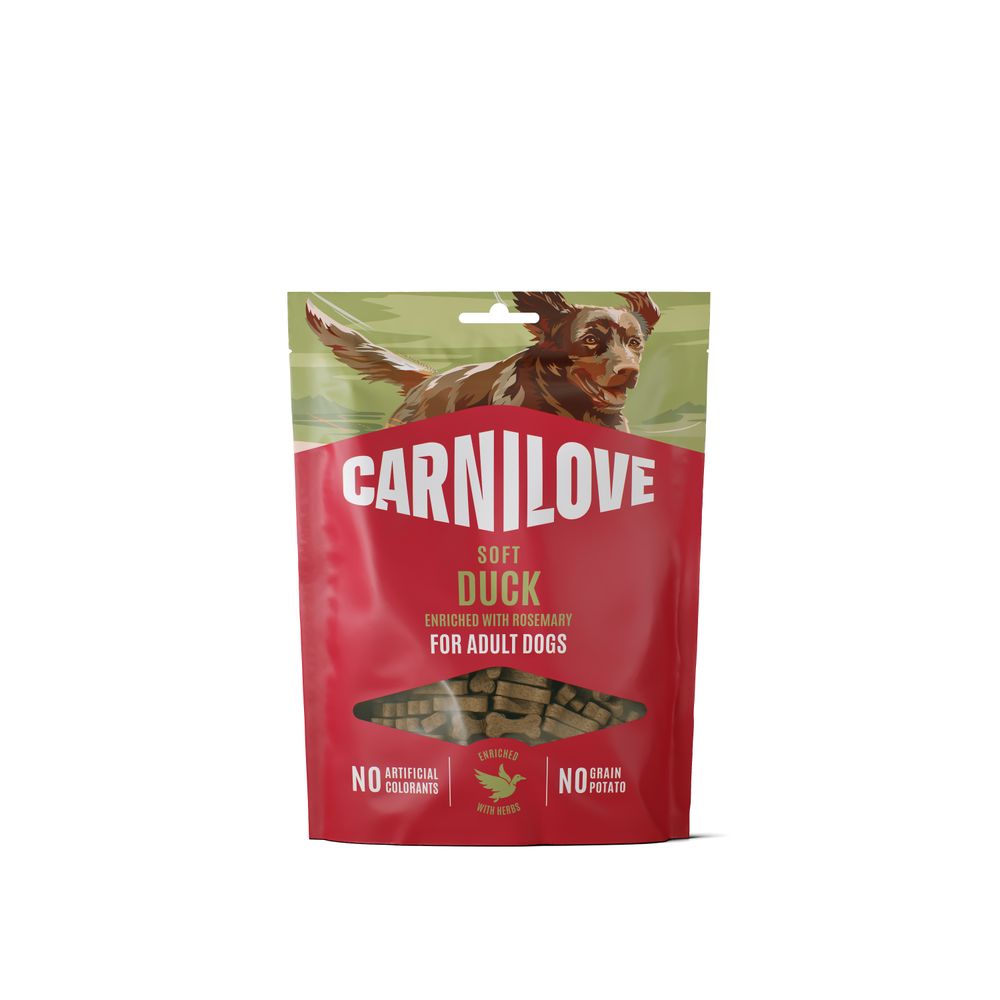Friandises pour chien 'Soft', au canard et au romarin - 200g