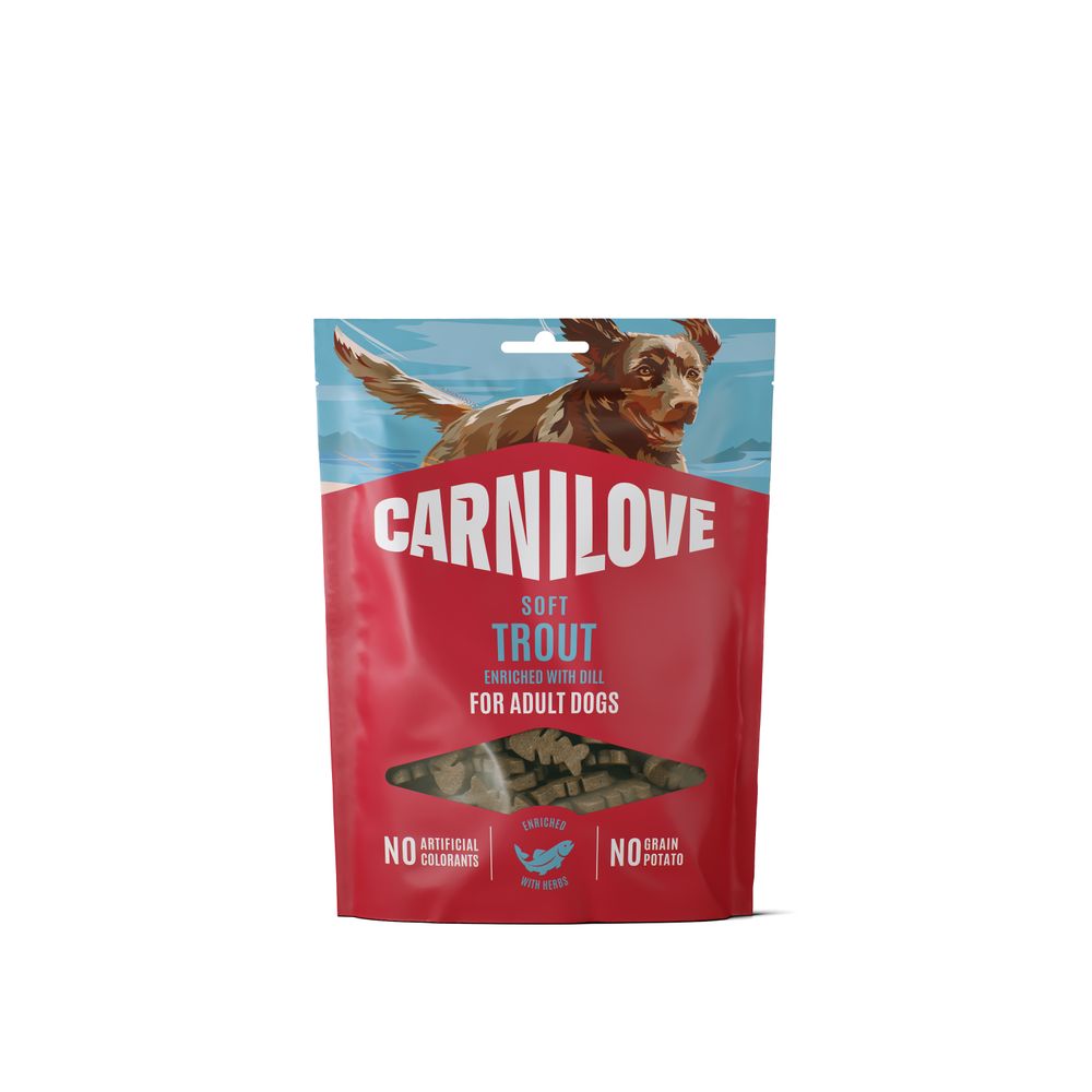 Friandises pour chien 'Soft', à la truite et à l’aneth - 200g