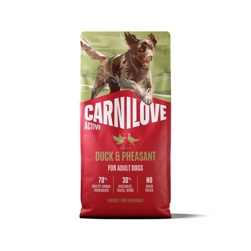 Croquettes pour chien adulte, canard et faisan - 12kg