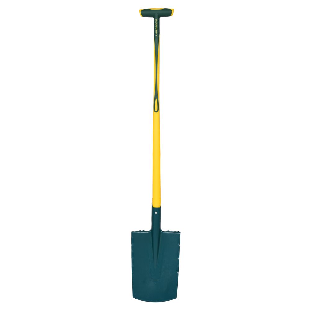 Bêche à rebord 28 cm Duopro manche Novagrip béquille