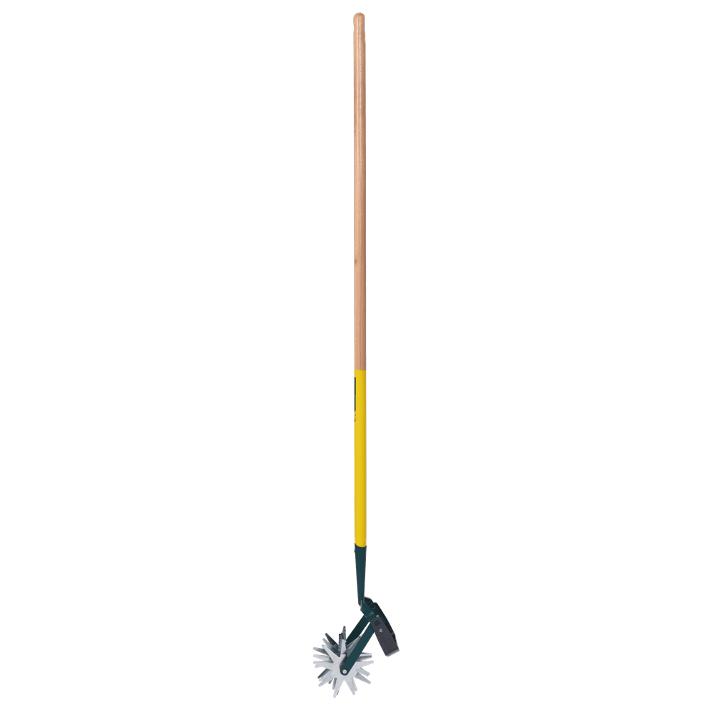 Grattoir oscillant + émietteur naturOvert manche bois 150cm