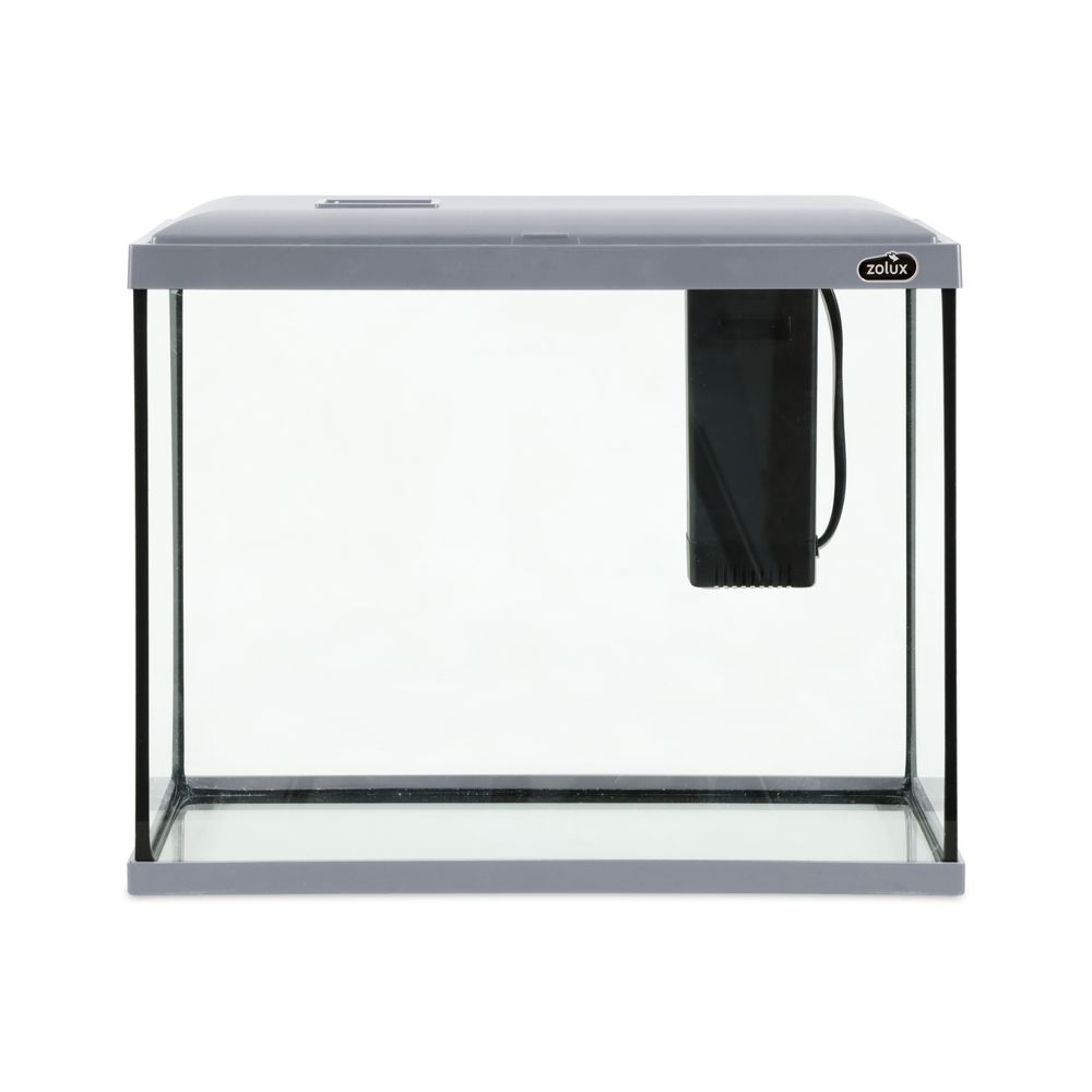 Kit aquarium Ekaï 35 avec filtre, coloris gris - 18L