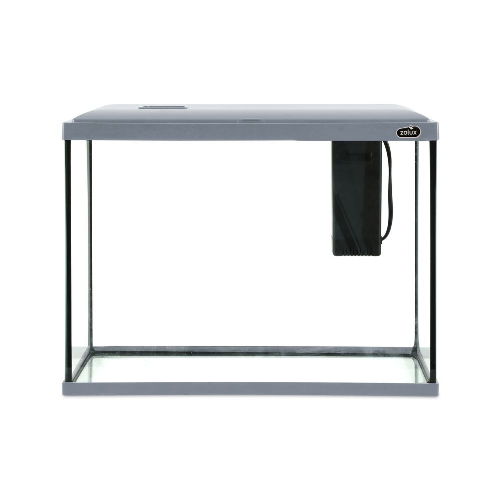 Kit aquarium Ekaï 40 avec filtre, coloris gris - 24L