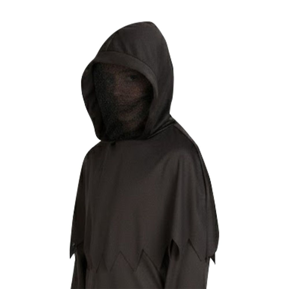 Déguisement enfant, masque cagoule de fantôme, coloris noir