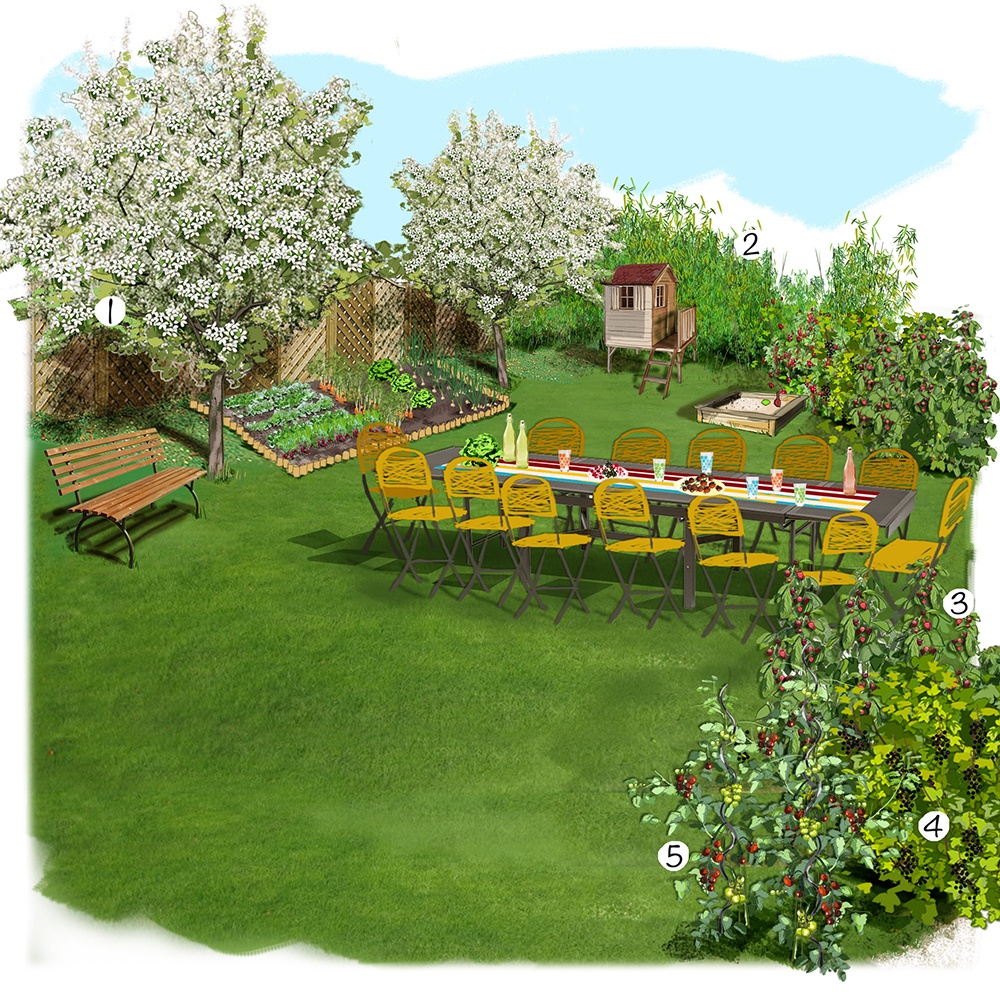 Potager famille nombreuse