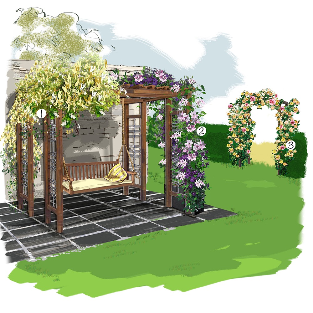 Jardin prend de la hauteur