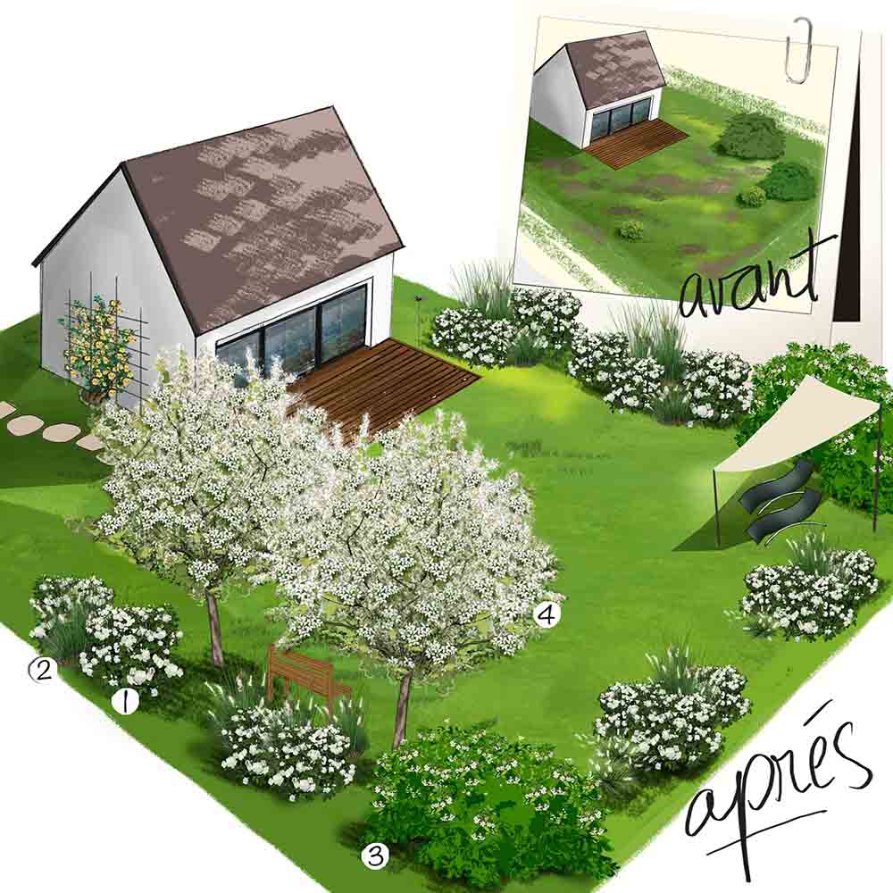 Jardin à réaménager