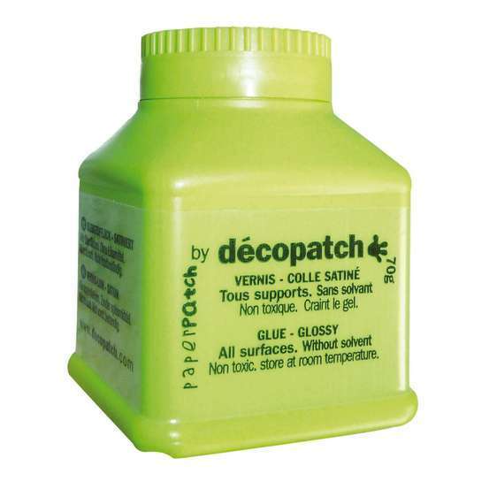 Decopatch Colla Vernice PaperPatch 70g - Per Decoupage Su Oggetti, Multisuperficie, Made In France - Foto 10