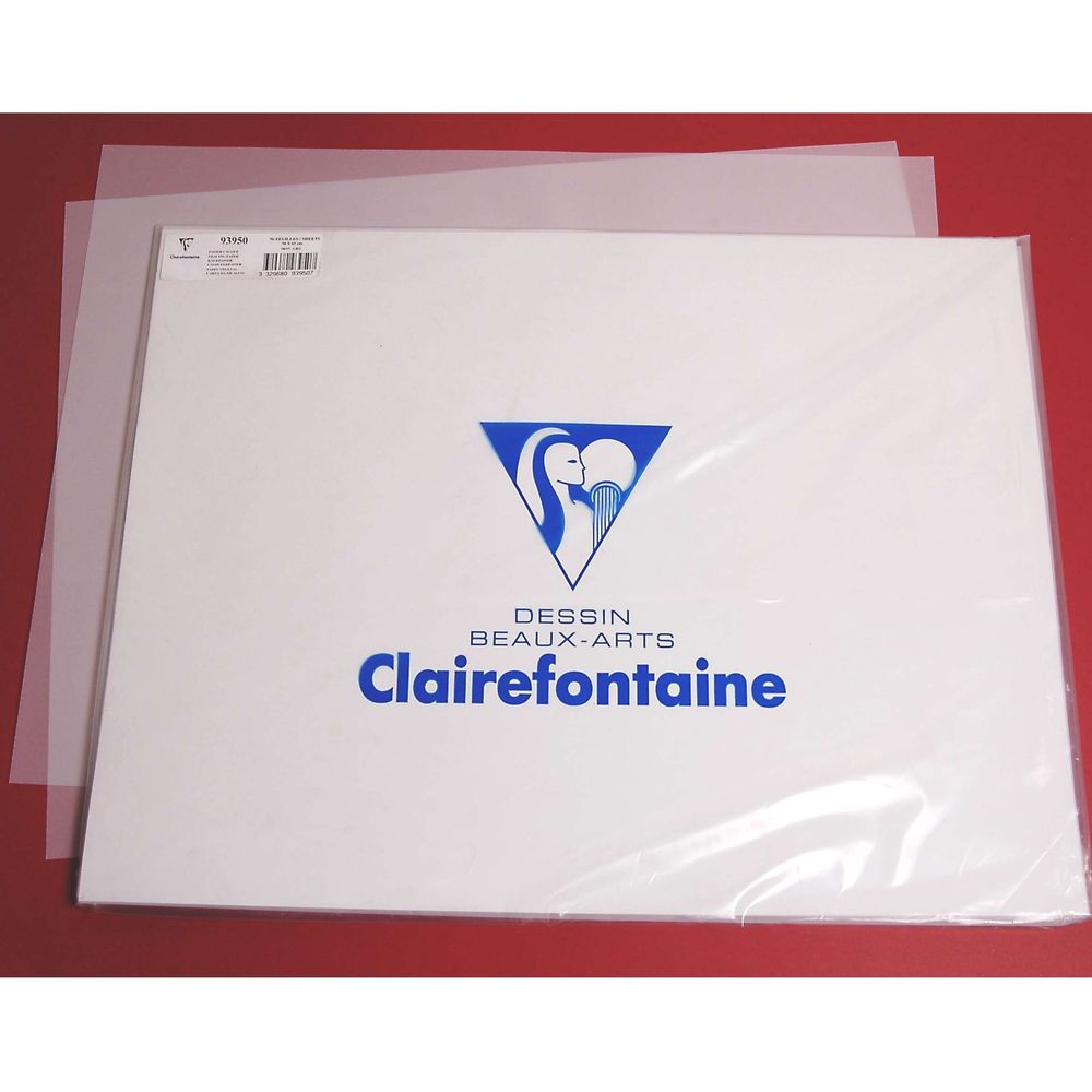 CLAIREFONTAINE Rouleau calque supérieur 37,5 cm x20 m 40/45g