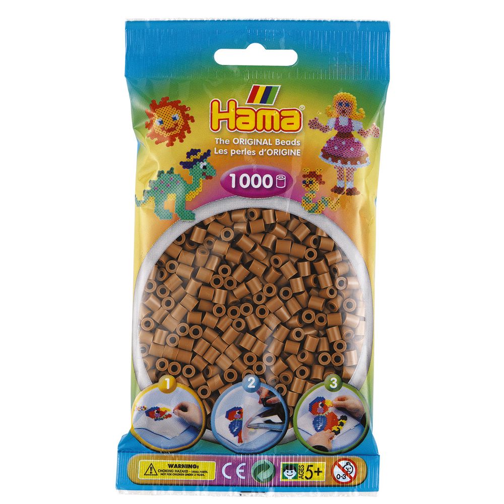 Sachet de 1000 perles midi bleu foncé - hama - Création perle et bijou