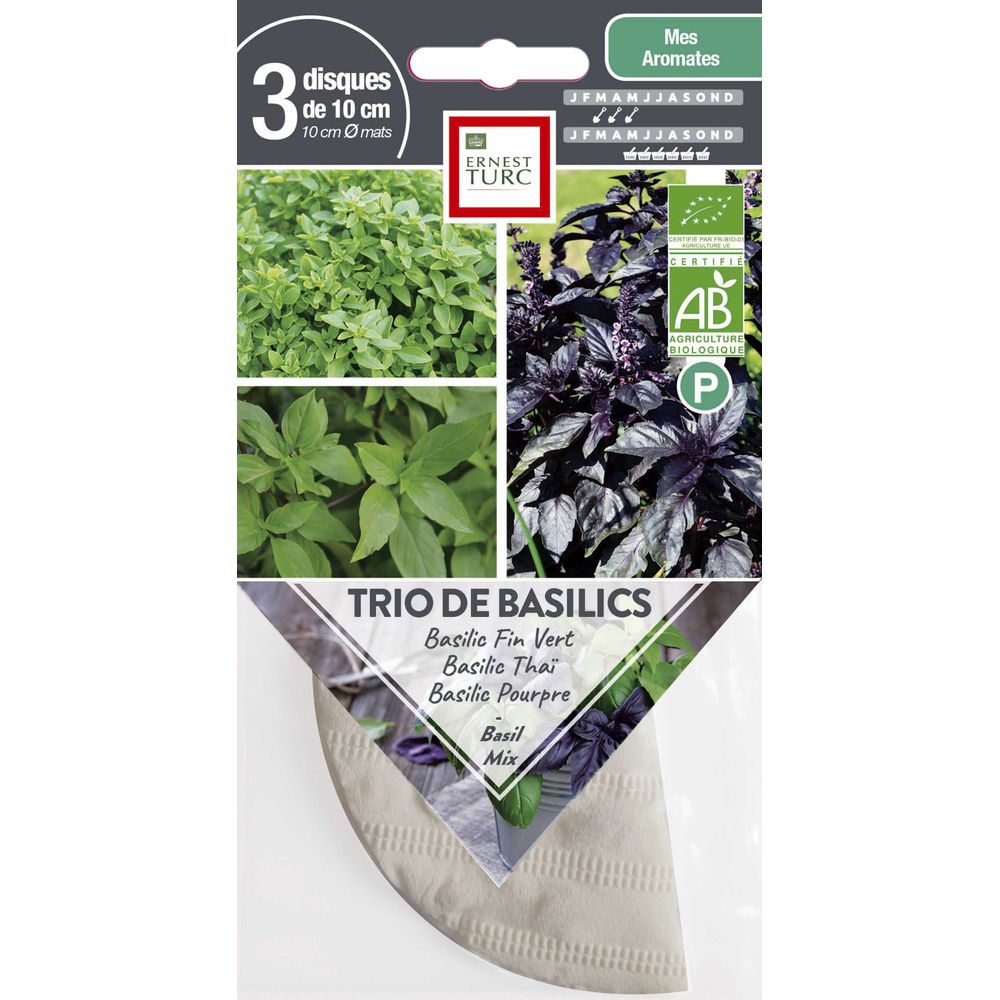 Lot 1700 Graines – Le Grenier D'Abondance – Fan De Basilics : 13 Variétés Uniques à Découvrir !