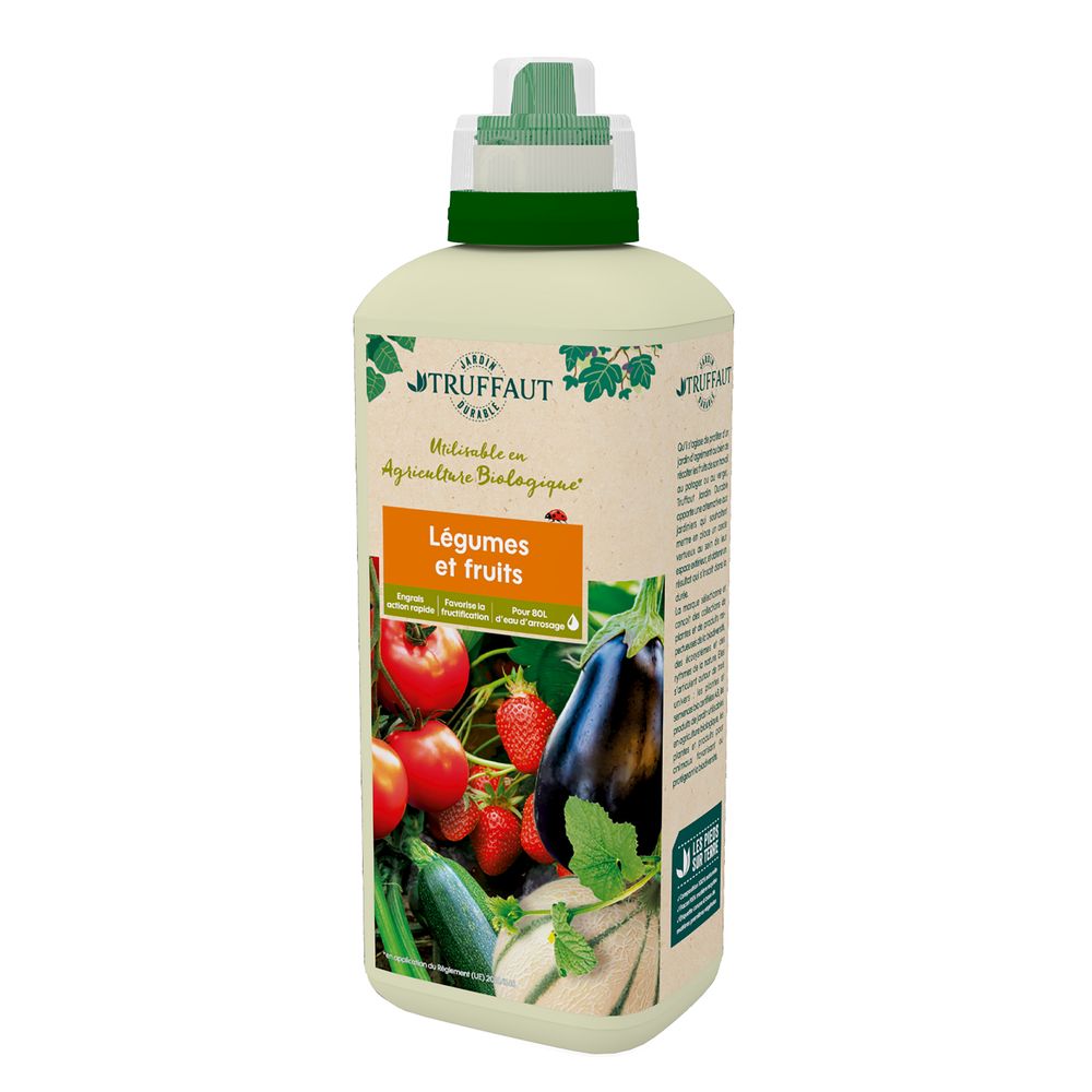 Engrais Organique Professionnel Tomates & Légumes Du Soleil NPK 7-6-8 + S - Seau 8 Kg | Utilisable En Bio | Pour 80 à 100 Plants | Rendement Abondant Et Saveur Maximale