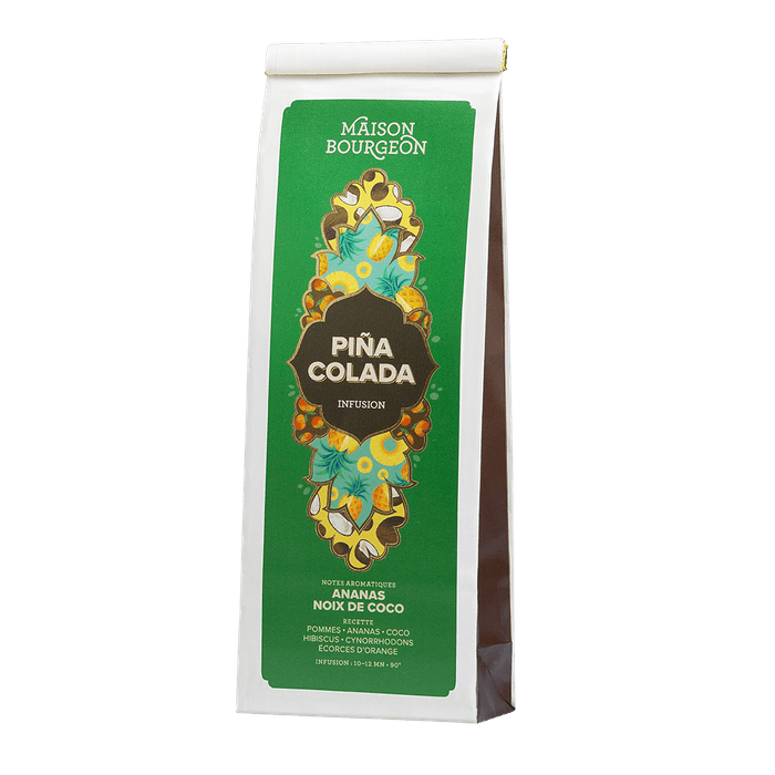 Infusion 'Piña colada', ananas et noix de coco - 100g | Truffaut