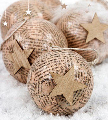 fabrication de boules de noel