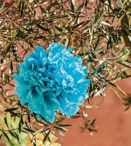 fleur papier