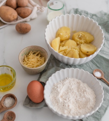 ingrédients gaufres