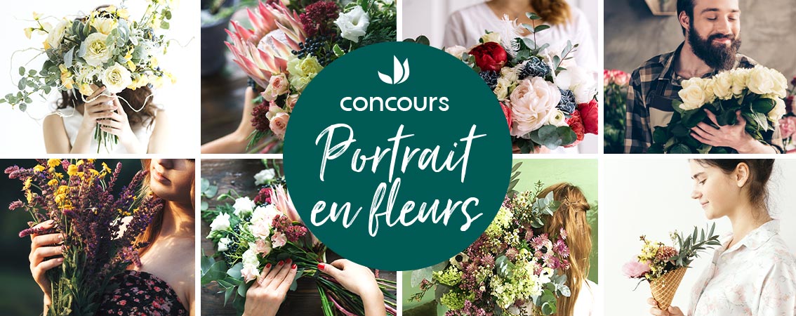 Concours : Portrait en fleur Concours : Portrait en fleur