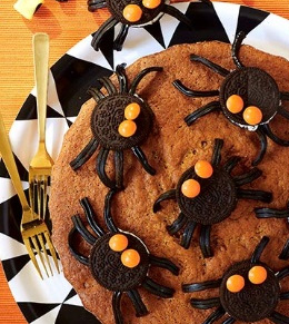 Recette Halloween : gâteau d'araignées