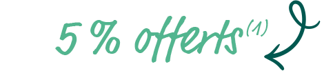 5 % offerts (1)