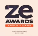 Récompense Ze Awards habitat et jardin 2023