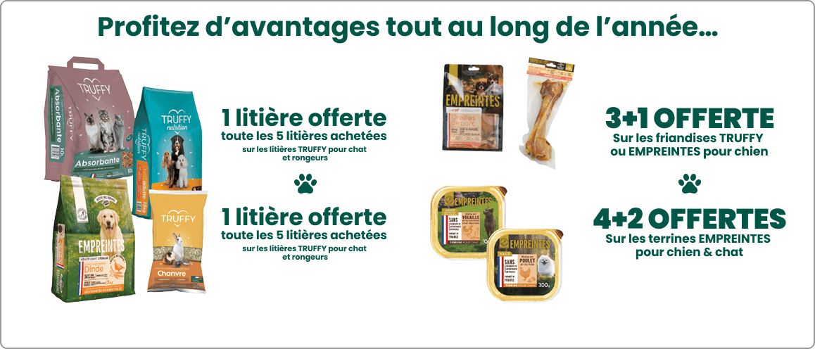 Profitez d’avantages tout au long de l’année…