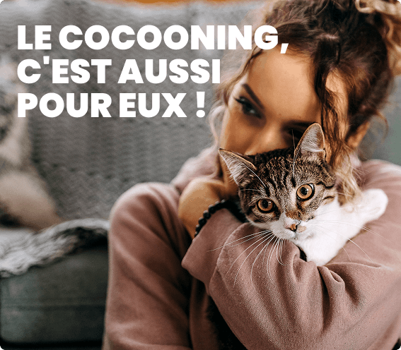 LE COCOONING, C'EST AUSSI POUR EUX !