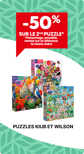 Puzzles KIUB et WILSON