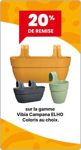 20% sur la gamme Vibia Campana ELHO Coloris au choix.