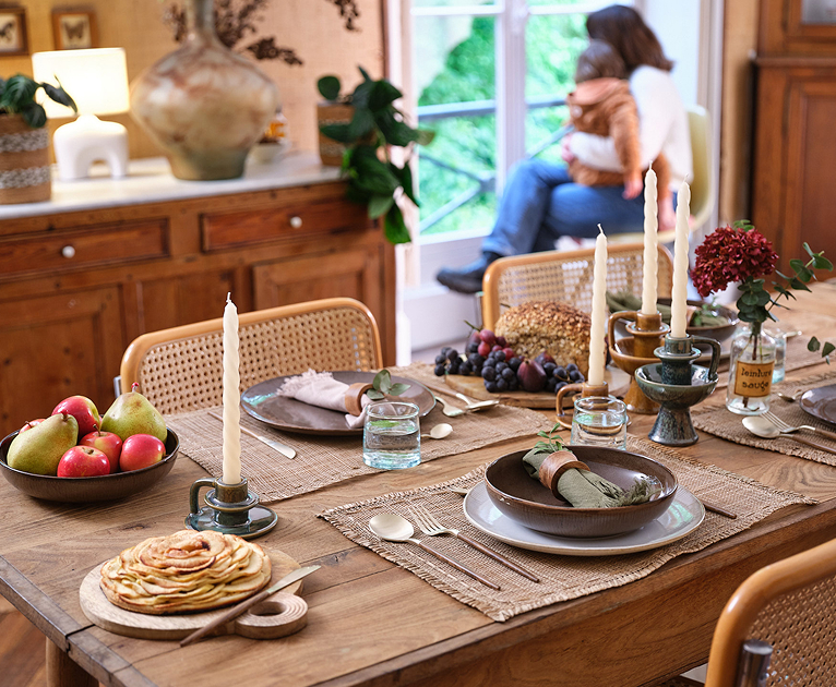 À l'intérieur