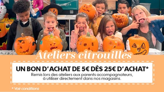 Ateliers citrouilles