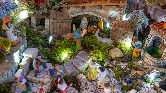 Réaliser un village de Noël ou crèche de Noël