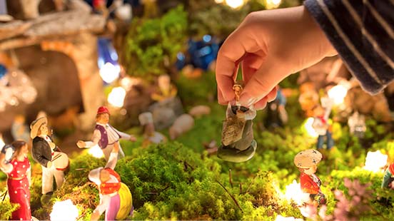 Comment créer une élégante scénette de Noël