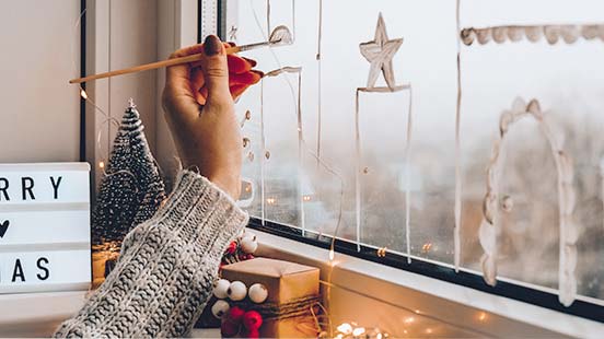 3 idées de décorations de vitres